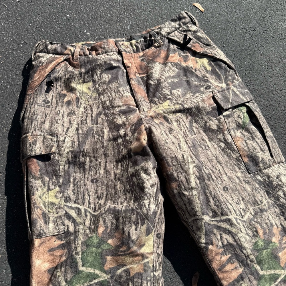 Cabela’s Dry Plus Cargo Camo Hunting Pants Men’s Sz 38 Regular Inseam 31” Lined - Picture 2 of 15
